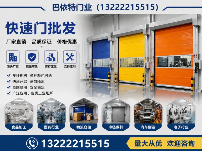 昆山市硬质快速门展示图